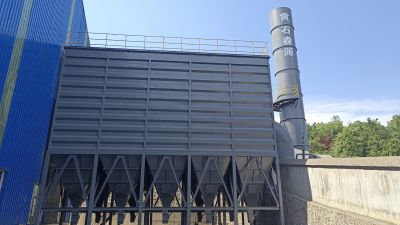 12T中頻爐、15T精煉爐袋式除塵項目